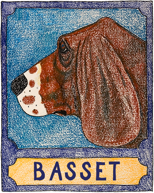 Basset offers Hound Limited Edition Print